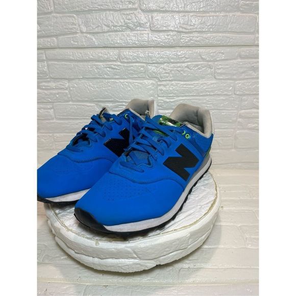 New Balance 574 Paint Chip Blue - Picture 3 of 9